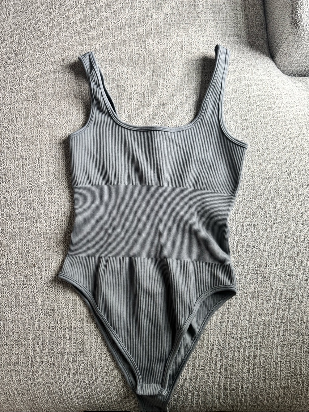 Ribbed womens bodysuit